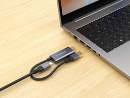 Vivolink PROADHDMI - Adaptador HDMI y USB-A a USB-C, Video 4K 30Hz, USB 3.0 para Cámaras, Micrófonos, Pantallas