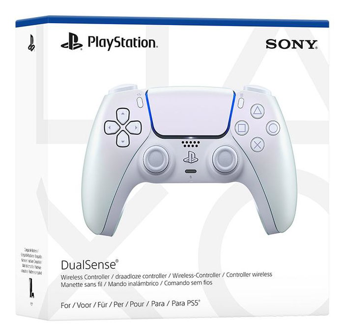 Sony DualSense Wireless Controller Chroma Pearl para PS5, PC y Móvil Sony DualSense Wireless Controller Chroma Pearl para PS5, PC y Móvil