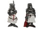 DKD Home Decor Figura de Resina Templario Surtido de 2 Unidades