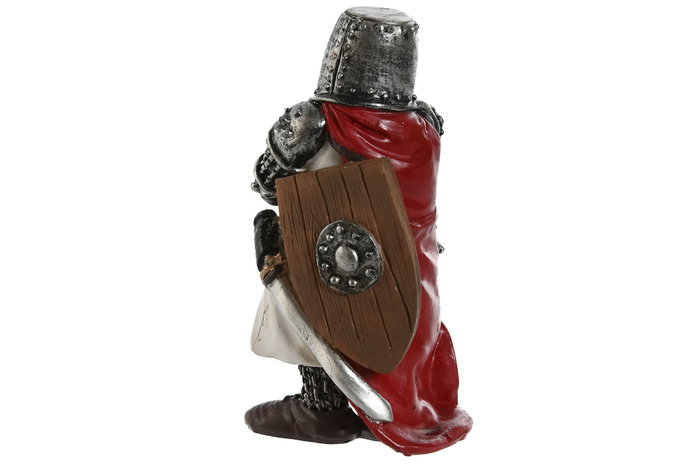 DKD Home Decor Figura de Resina Templario Surtido de 2 Unidades