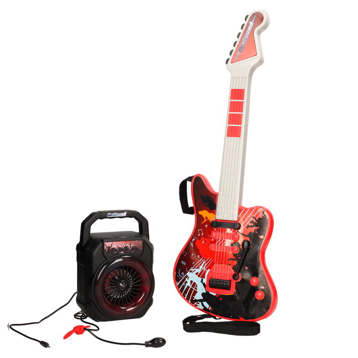 Reig Guitarra Eléctrica y Bafle Real con Bluetooth