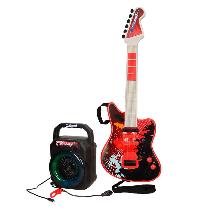 Reig Guitarra Eléctrica y Bafle Real con Bluetooth