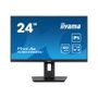 iiyama Monitor ProLite XUB2492QSU-B1, 24", Quad HD, IPS, 75Hz, USB-C, Negro