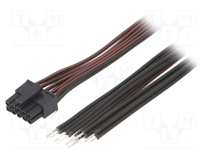 ESPE Cable de alimentación Micro-Fit 3.0 hembra de 10 pines, 0,6m ESPE Cable de alimentación Micro-Fit 3.0 hembra de 10 pines, 0,6m