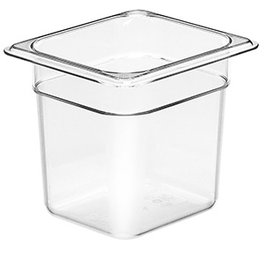 DB MARK Cubeta GN 1/6 Poli para Almacenaje - 2.2 Litros - Dimensiones 150x162x176 mm