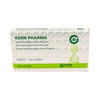 KERN Suero Fisiológico 20 Monodosis 5ml Plástico