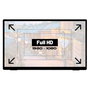 JAPANNEXT JN-MD-I156FHDR-T Monitor Portátil Táctil Full HD de 15,6 pulgadas, Gris