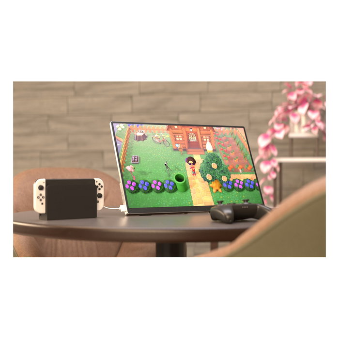 JAPANNEXT JN-MD-I156FHDR-T Monitor Portátil Táctil Full HD de 15,6 pulgadas, Gris