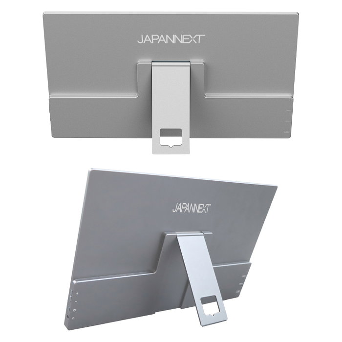 JAPANNEXT JN-MD-I156FHDR-T Monitor Portátil Táctil Full HD de 15,6 pulgadas, Gris