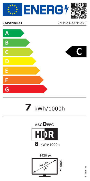 JAPANNEXT JN-MD-I156FHDR-T Monitor Táctil IPS 15.6" Full HD (1920 x 1080) HDR, AMD FreeSync, Altavoces, HDMI, Gris JAPANNEXT JN-MD-I156FHDR-T Monitor Táctil IPS 15.6" Full HD (1920 x 1080) HDR, AMD FreeSync, Altavoces, HDMI, Gris