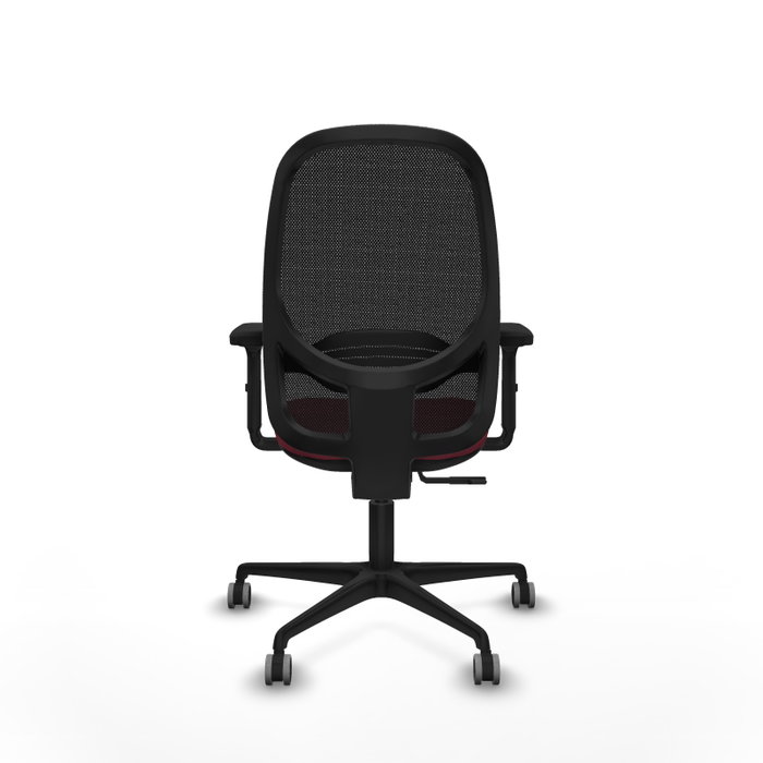 PIQUERAS Y CRESPO Silla de oficina Cilanco con mecanismo Sincro en Granate y Negro PIQUERAS Y CRESPO Silla de oficina Cilanco con mecanismo Sincro en Granate y Negro