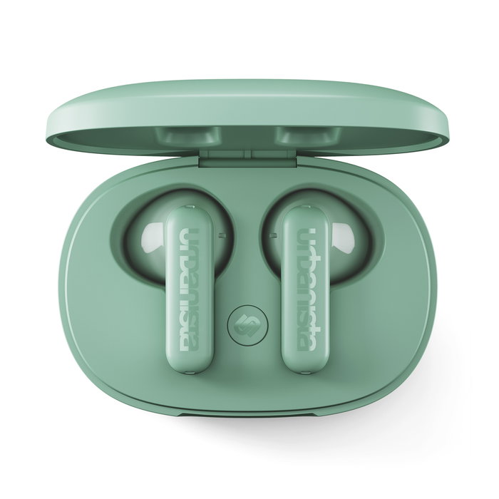 Urbanista Copenhagen True Wireless Inalámbricos con Autonomía 32h, Resistencia IPX4 y Sonido Equilibrado, Color Sage Green