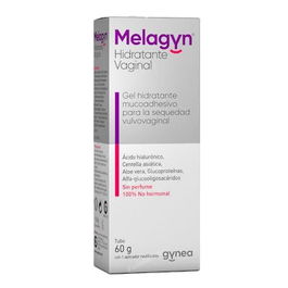 GYNEA MELAGYN Hidratante Vaginal Tubo 60Gr. +Aplicador, Alivia Picor y Protege la Mucosa