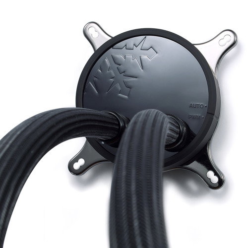 Fractal Design Celsius S24 Refrigeración Líquida para Procesador, FD-WCU-CELSIUS-S24-BK, Compatible con LGA 1700, 2 Ventiladores, PWM