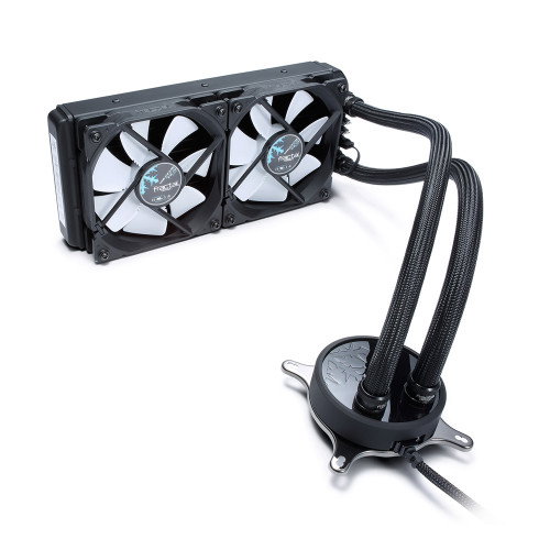 Fractal Design Celsius S24 Refrigeración Líquida para Procesador, FD-WCU-CELSIUS-S24-BK, Compatible con LGA 1700, 2 Ventiladores, PWM