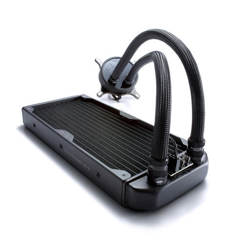 Fractal Design Celsius S24 Refrigeración Líquida para Procesador, FD-WCU-CELSIUS-S24-BK, Compatible con LGA 1700, 2 Ventiladores, PWM