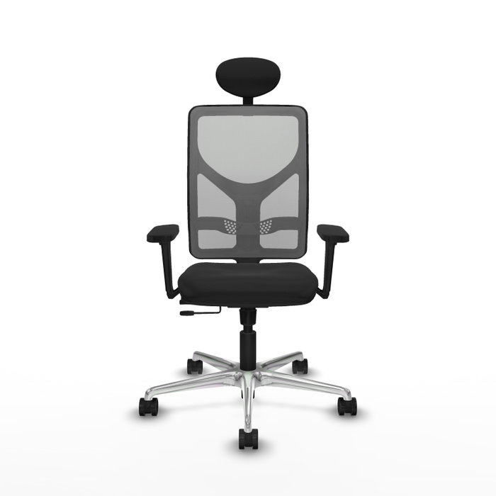 PIQUERAS Y CRESPO Silla de oficina Motilla con mecanismo Sincro/Traslack, Negro y Gris PIQUERAS Y CRESPO Silla de oficina Motilla con mecanismo Sincro/Traslack, Negro y Gris