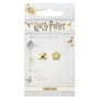 THE CARAT SHOP Pendientes Chocolate Frog Harry Potter Chapados en oro