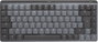 Logitech MX Mechanical Mini for Mac, Teclado Mecánico Inalámbrico 75% Grafito/Gris