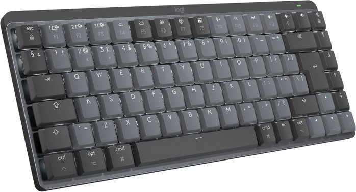 Logitech MX Mechanical Mini for Mac, Teclado Mecánico Inalámbrico 75% Grafito/Gris Logitech MX Mechanical Mini for Mac, Teclado Mecánico Inalámbrico 75% Grafito/Gris
