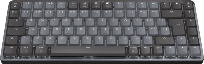 Logitech MX Mechanical Mini for Mac, Teclado Mecánico Inalámbrico 75% Grafito/Gris Logitech MX Mechanical Mini for Mac, Teclado Mecánico Inalámbrico 75% Grafito/Gris