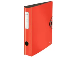 Leitz Archivador de Palanca Active Solid 180 DIN A4 Polifoam Lomo 65 mm Rojo