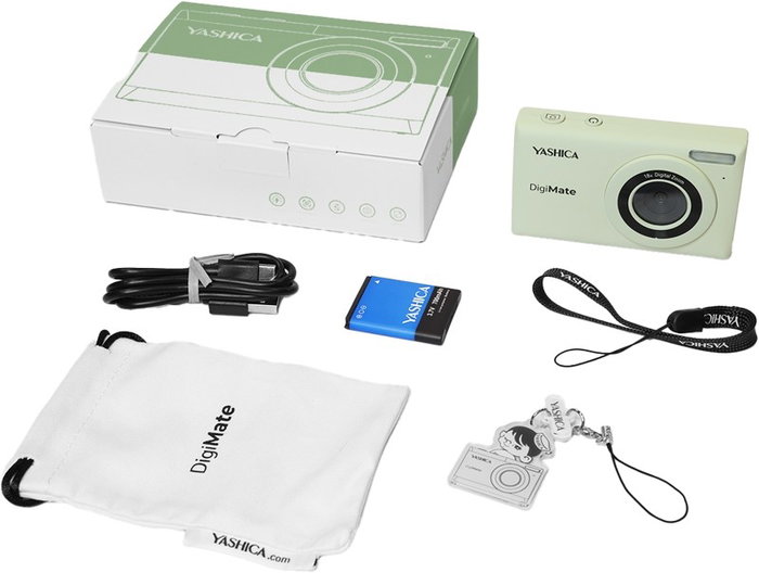 Yashica DigiMate Cámara compacta 64 MP CMOS Verde