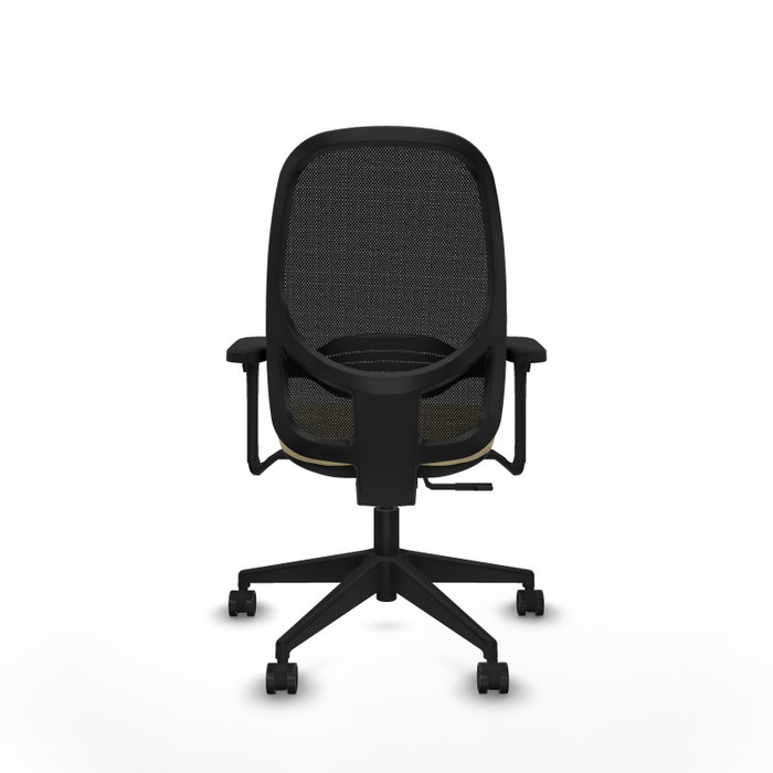 PIQUERAS Y CRESPO Silla de oficina Cilanco con mecanismo Sincro, Crema y Negro PIQUERAS Y CRESPO Silla de oficina Cilanco con mecanismo Sincro, Crema y Negro