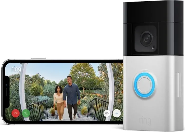 Amazon Ring Battery Doorbell Plus Negro y Níquel Amazon Ring Battery Doorbell Plus Negro y Níquel