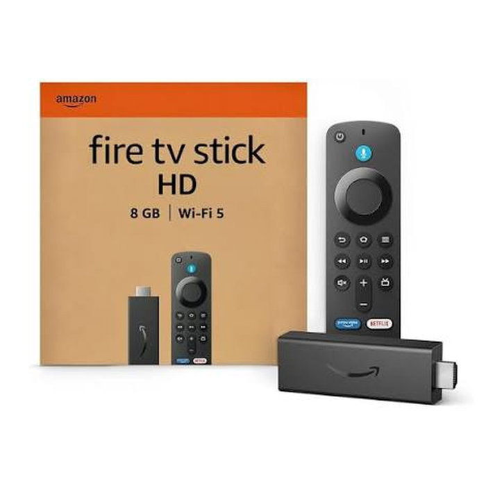 Amazon Fire TV Stick HD 8GB con mando por voz Alexa, Negro
