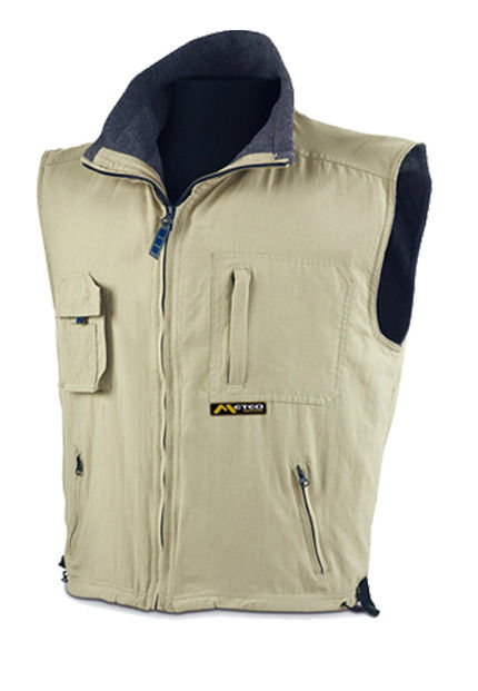 FINSTOCK Abrigo Chaleco Nauti Beige XXL con Forro Polar FINSTOCK Abrigo Chaleco Nauti Beige XXL con Forro Polar