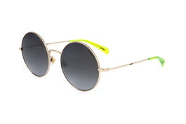 Levi'S LV-1011-S-DYG Gafas de sol para mujer doradas con cristal gris