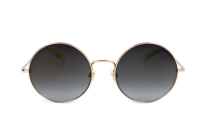 Levi'S LV-1011-S-DYG Gafas de sol para mujer doradas con cristal gris