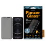 PanzerGlass E2E iPhone 12/12 Pro Protector de pantalla con Privacidad y Antibacteriano