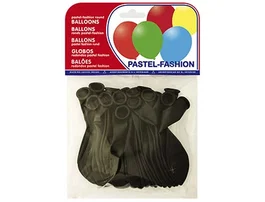 Blanca Globo 100% Latex Biodegradable Pastel Negro Bolsa de 20 Unidades