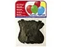 Blanca Globo 100% Latex Biodegradable Pastel Negro Bolsa de 20 Unidades