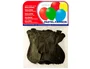 Blanca Globo 100% Latex Biodegradable Pastel Negro Bolsa de 20 Unidades
