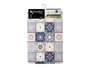 Kinvara Alfombra Cocina Efecto Azulejo 40 x 60 cm Poliester TPE (Set de 24)