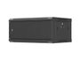 Lanberg Armario Rack de Pared 19 pulgadas 4U 600x450 Negro