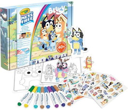 Crayola Color Wonder Super Set Bluey Colorea sin manchas