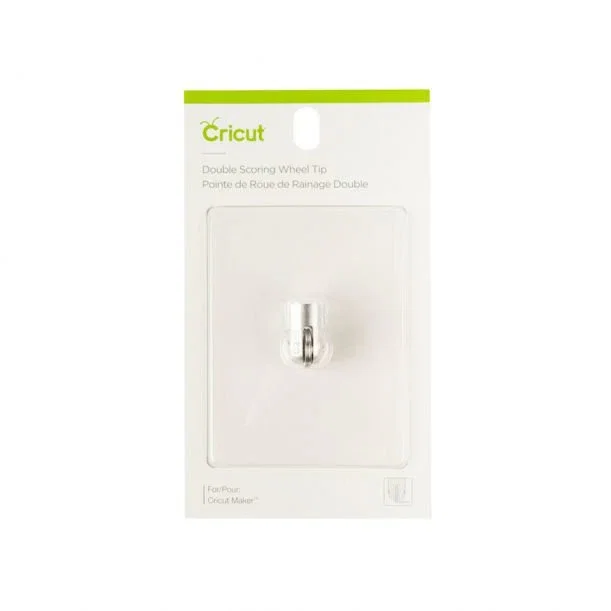 Cricut Double Scoring Wheel Rueda de Marcado para Cricut Maker/Explore, Plata, 1 Pieza