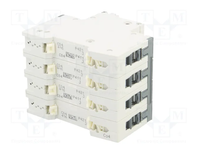 SIEMENS 5SY6 5SY6404-7 Interruptor magnetotérmico 4A 4 polos SIEMENS 5SY6 5SY6404-7 Interruptor magnetotérmico 4A 4 polos