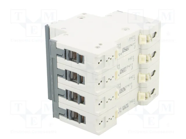 SIEMENS 5SY6 5SY6404-7 Interruptor magnetotérmico 4A 4 polos SIEMENS 5SY6 5SY6404-7 Interruptor magnetotérmico 4A 4 polos