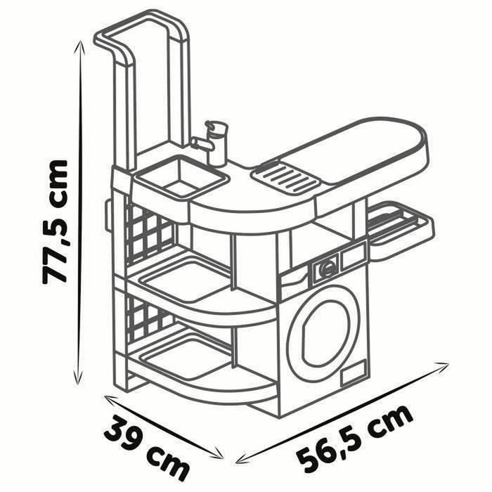 Smoby Rowenta Cleaning Set Laundry Room Smoby Rowenta Cleaning Set Laundry Room