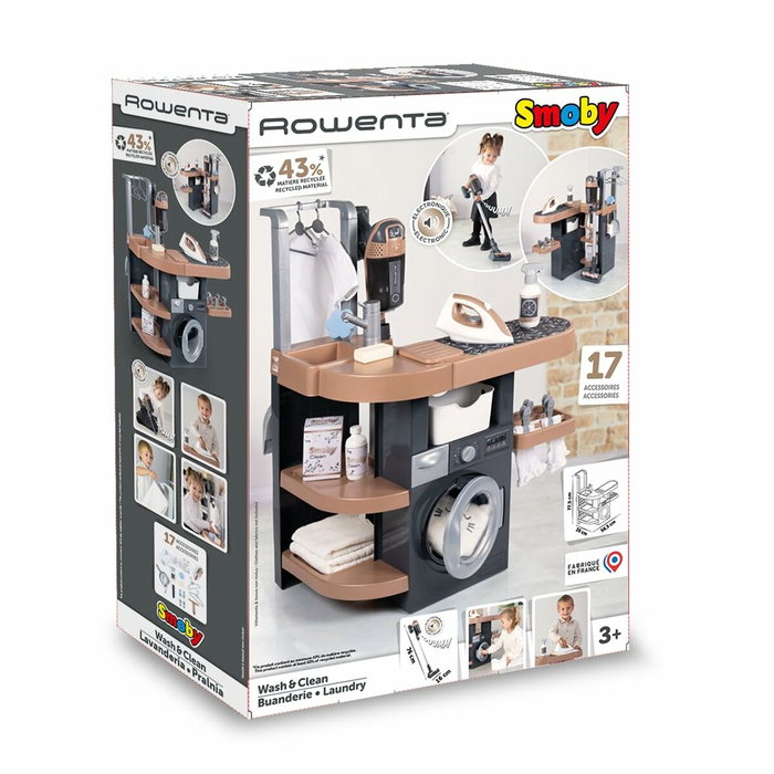 Smoby Rowenta Cleaning Set Laundry Room Smoby Rowenta Cleaning Set Laundry Room