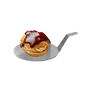 Abert Plato Aperitivo Con Mango 8 cm Colección Accesori