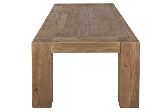 Mesa de Comedor Home ESPRIT Natural Pino Madera Reciclada 240 X 110 X 78 CM