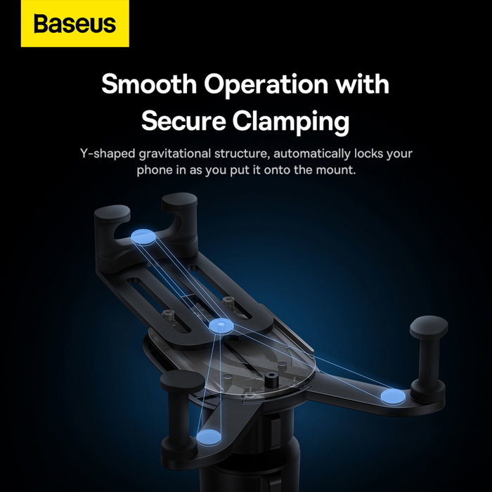 Baseus Stable Gravitational Charging Car Mount Pro 15W - Negro