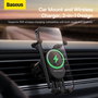 Baseus Stable Gravitational Charging Car Mount Pro 15W - Negro