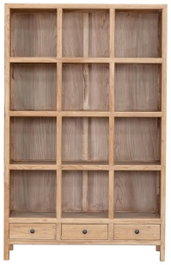 DKD Home Decor Estantería de Madera Reciclada Olmo 120x38x190